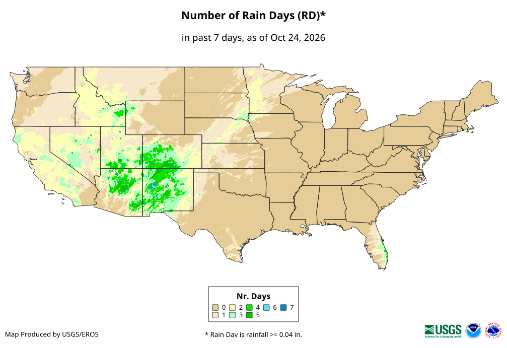 Number of Rain Days (RD)